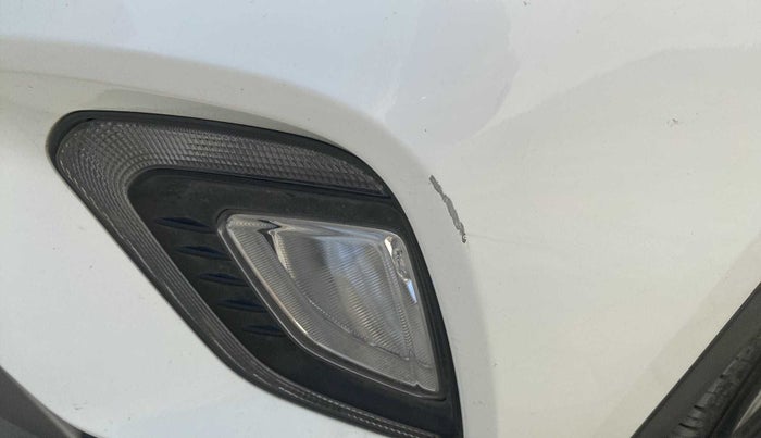 2018 Hyundai Creta SX 1.6 PETROL, Petrol, Manual, 1,20,545 km, Front bumper - Minor scratches