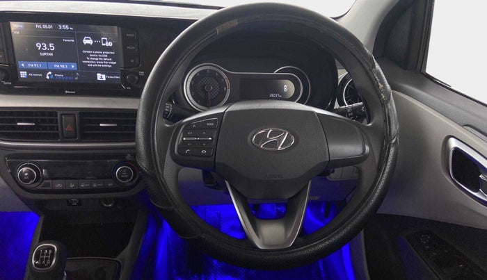 2021 Hyundai GRAND I10 NIOS SPORTZ 1.2 KAPPA VTVT, Petrol, Manual, 25,996 km, Steering Wheel Close Up