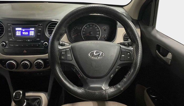 2014 Hyundai Grand i10 ASTA (O) 1.2 KAPPA VTVT, Petrol, Manual, 72,677 km, Steering Wheel Close Up