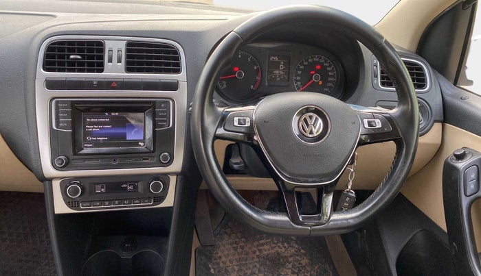2016 Volkswagen Polo HIGHLINE1.2L, Petrol, Manual, 49,873 km, Steering Wheel Close Up