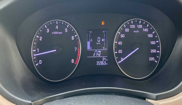 2017 Hyundai Elite i20 SPORTZ 1.2, Petrol, Manual, 36,045 km, Odometer Image