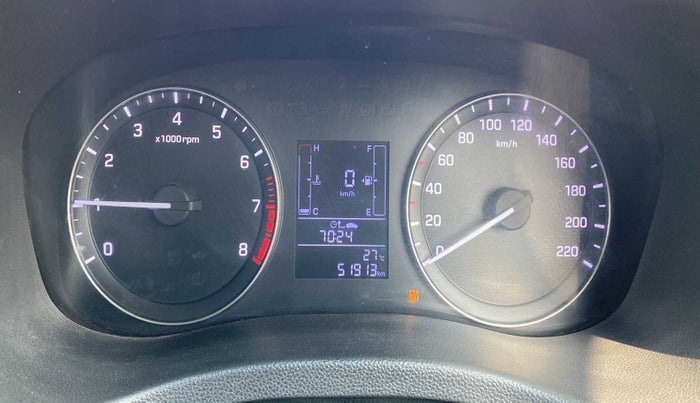 2015 Hyundai Creta SX PLUS 1.6 PETROL, Petrol, Manual, 51,906 km, Odometer Image