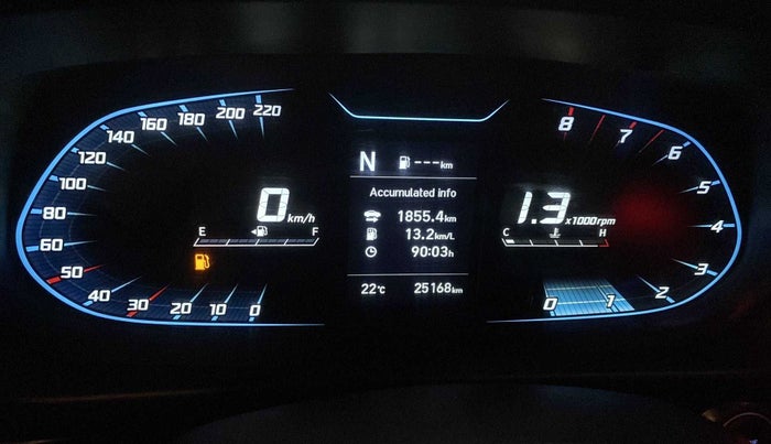 2021 Hyundai NEW I20 Asta 1.0 GDI Turbo IMT, Petrol, Manual, 25,139 km, Odometer Image