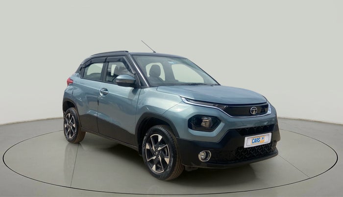2022 Tata PUNCH ACCOMPLISHED DAZZLE PACK AMT, Petrol, Automatic, 3,897 km, Right Front Diagonal