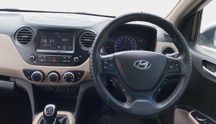 2018 Hyundai Grand i10 SPORTZ 1.2 KAPPA VTVT, Petrol, Manual, 93,392 km, Steering Wheel Close Up
