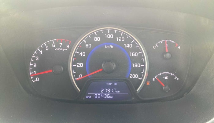 2018 Hyundai Grand i10 SPORTZ 1.2 KAPPA VTVT, Petrol, Manual, 93,392 km, Odometer Image