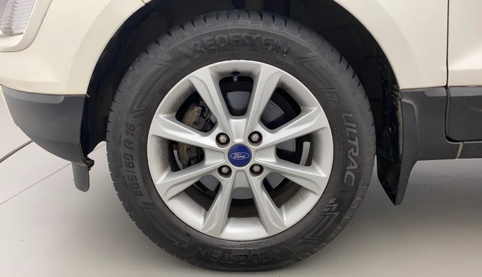 2018 Ford Ecosport TITANIUM 1.5L DIESEL, Diesel, Manual, 1,17,875 km, Left Front Wheel