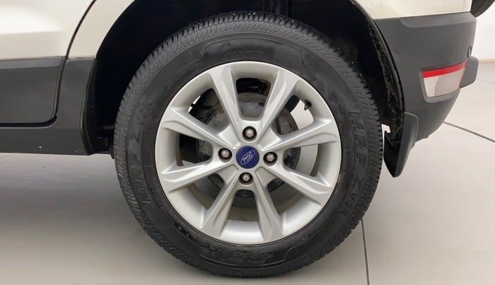 2018 Ford Ecosport TITANIUM 1.5L DIESEL, Diesel, Manual, 1,17,875 km, Left Rear Wheel