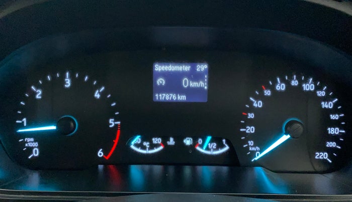 2018 Ford Ecosport TITANIUM 1.5L DIESEL, Diesel, Manual, 1,17,875 km, Odometer Image