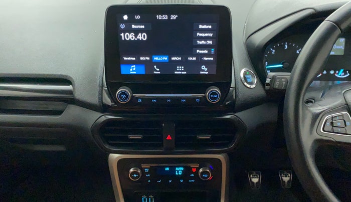 2018 Ford Ecosport TITANIUM 1.5L DIESEL, Diesel, Manual, 1,17,875 km, Air Conditioner