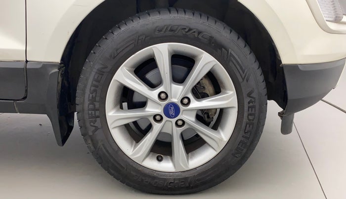2018 Ford Ecosport TITANIUM 1.5L DIESEL, Diesel, Manual, 1,17,875 km, Right Front Wheel