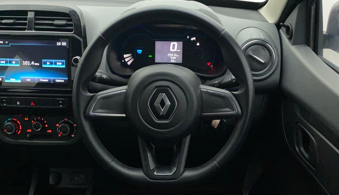 2021 Renault Kwid RXT 1.0 (O), Petrol, Manual, 25,994 km, Steering Wheel Close Up