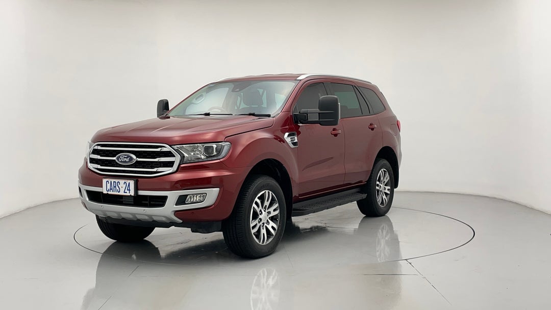 2020 Ford Everest Trend (4wd 7 Seat), Automatic, 31777 km, Left Front Diagonal (45- Degree) View