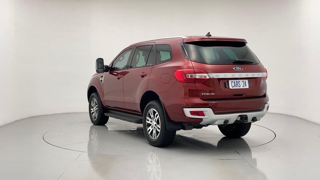 2020 Ford Everest Trend (4wd 7 Seat), Automatic, 31777 km, Left Back Diagonal (45- Degree) View