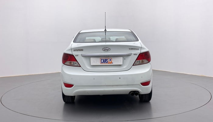 2011 Hyundai Verna FLUIDIC 1.6 SX CRDI, Diesel, Manual, 77,302 km, Back/Rear