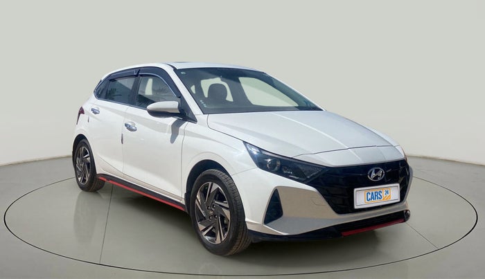 2022 Hyundai NEW I20 ASTA (O) 1.2 MT, Petrol, Manual, 9,039 km, Right Front Diagonal