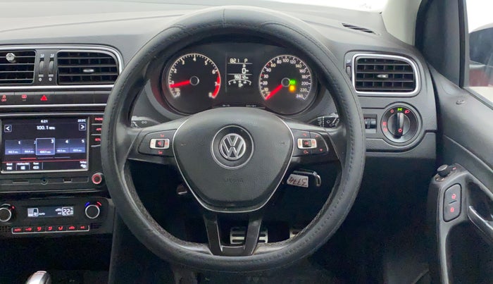 2018 Volkswagen Polo GT TSI AT, Petrol, Automatic, 96,011 km, Steering Wheel Close Up