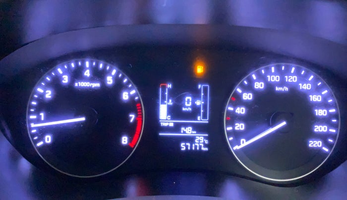 2017 Hyundai Elite i20 ASTA 1.2, Petrol, Manual, 57,177 km, Odometer Image
