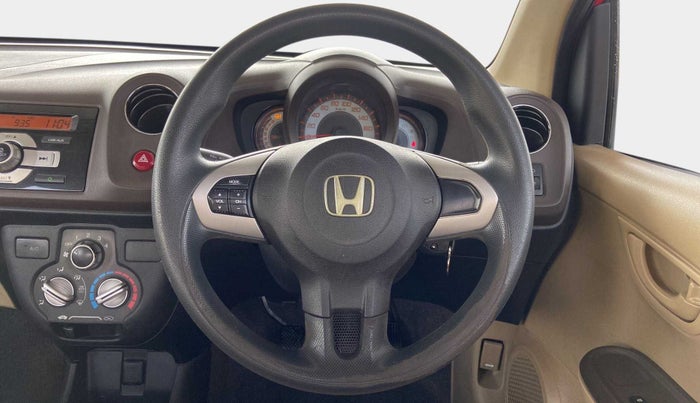 2012 Honda Brio S MT, Petrol, Manual, 63,240 km, Steering Wheel Close Up