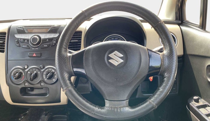 2018 Maruti Wagon R 1.0 VXI, Petrol, Manual, 70,202 km, Steering Wheel Close Up
