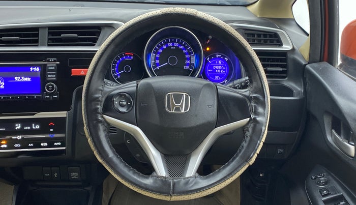 2015 Honda Jazz 1.2 V MT, Petrol, Manual, 47,077 km, Steering Wheel Close Up