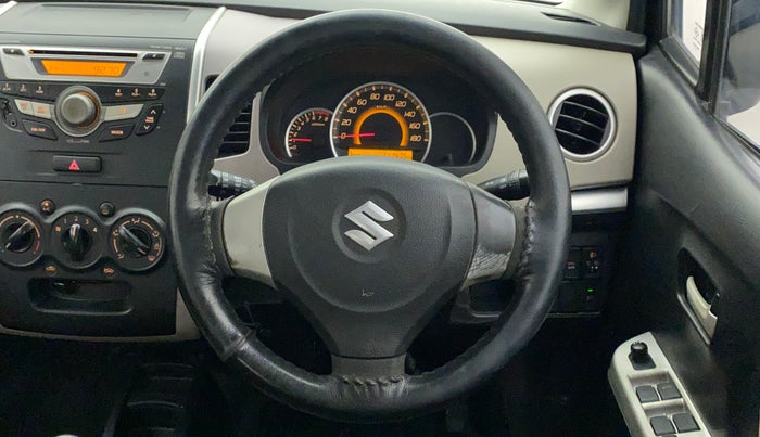 2013 Maruti Wagon R 1.0 VXI, Petrol, Manual, 1,11,474 km, Steering Wheel Close Up