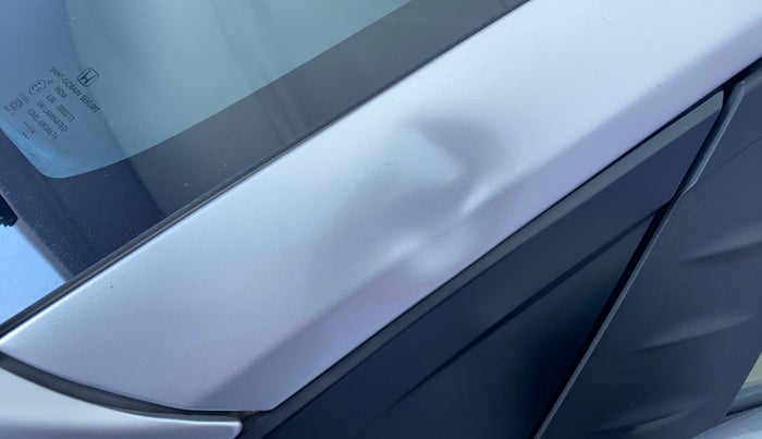 2014 Honda Amaze 1.2L I-VTEC S, Petrol, Manual, 75,750 km, Left A pillar - Slightly dented