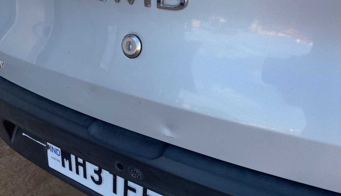 2019 Renault Kwid RXL, Petrol, Manual, 22,082 km, Dicky (Boot door) - Slightly dented