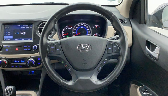 2017 Hyundai Grand i10 ASTA 1.2 KAPPA VTVT, Petrol, Manual, 11,268 km, Steering Wheel Close Up