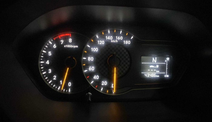 2018 Hyundai NEW SANTRO MAGNA AMT, Petrol, Automatic, 43,545 km, Odometer Image
