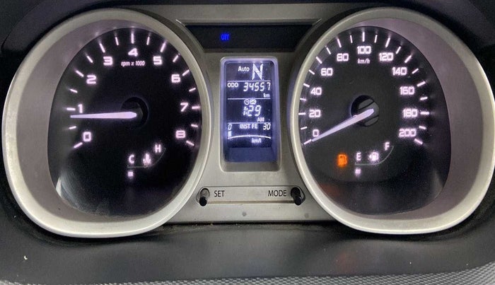 2017 Tata TIGOR XZA PETROL, Petrol, Automatic, 34,540 km, Odometer Image