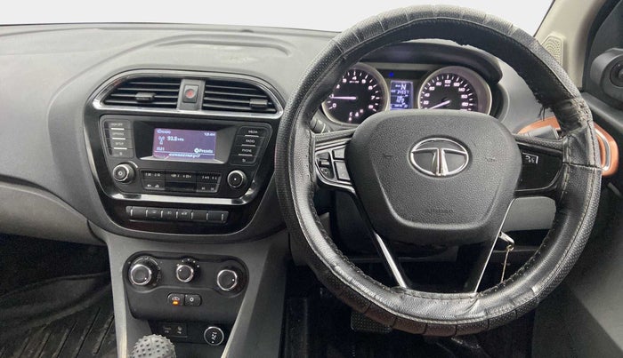 2017 Tata TIGOR XZA PETROL, Petrol, Automatic, 34,540 km, Steering Wheel Close Up