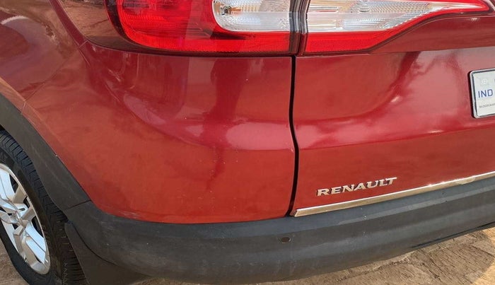 2019 Renault TRIBER RXL MT, Petrol, Manual, 8,170 km, Rear bumper - Paint is slightly damaged