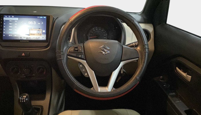 2021 Maruti New Wagon-R VXI 1.2, Petrol, Manual, 4,409 km, Steering Wheel Close Up