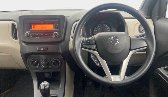 2019 Maruti New Wagon-R VXI 1.2, Petrol, Manual, 18,712 km, Steering Wheel Close Up