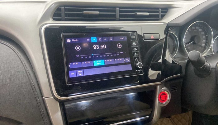 2018 Honda City 1.5L I-VTEC ZX CVT, Petrol, Automatic, 58,989 km, Infotainment system - GPS Card not working/missing