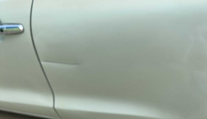 2017 Maruti Baleno ZETA CVT PETROL 1.2, Petrol, Automatic, 35,478 km, Rear left door - Slightly dented