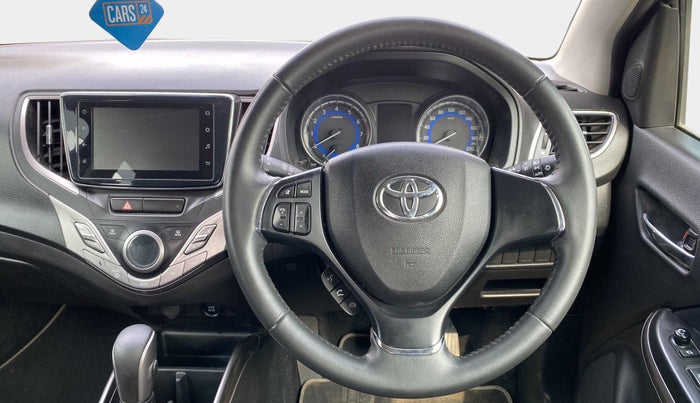 2020 Toyota Glanza V CVT, Petrol, Automatic, 29,371 km, Steering Wheel Close Up