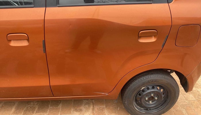 2019 Maruti New Wagon-R ZXI 1.2, Petrol, Manual, 30,443 km, Rear left door - Minor scratches