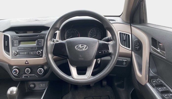 2017 Hyundai Creta E PLUS 1.4 DIESEL, Diesel, Manual, 98,595 km, Steering Wheel Close Up