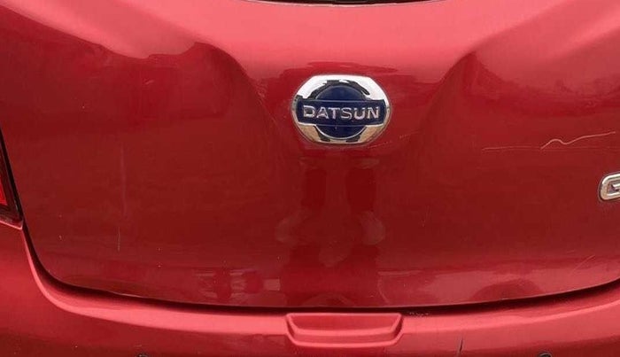2017 Datsun Go T, Petrol, Manual, 45,671 km, Dicky (Boot door) - Minor scratches