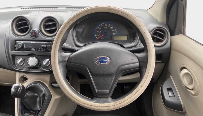 2017 Datsun Go T, Petrol, Manual, 45,671 km, Steering Wheel Close Up