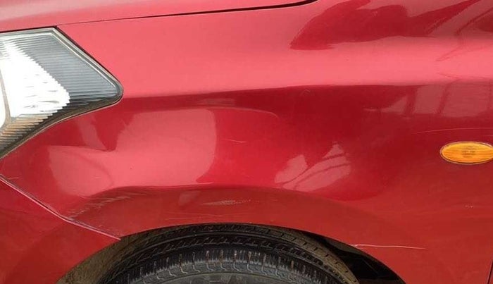 2017 Datsun Go T, Petrol, Manual, 45,671 km, Left fender - Slightly dented