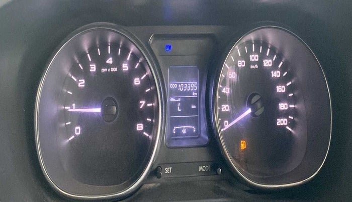 2019 Tata NEXON XZ PLUS PETROL, Petrol, Manual, 1,03,383 km, Odometer Image