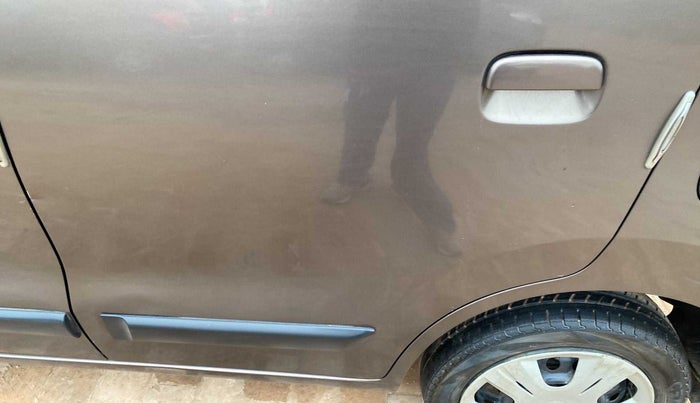 2012 Maruti Wagon R 1.0 VXI, Petrol, Manual, 66,588 km, Rear left door - Slightly dented
