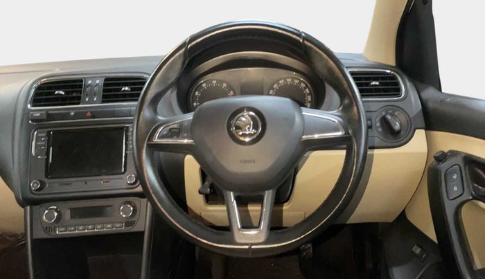 2019 Skoda Rapid AMBITION 1.6 MPI MT, Petrol, Manual, 16,394 km, Steering Wheel Close Up