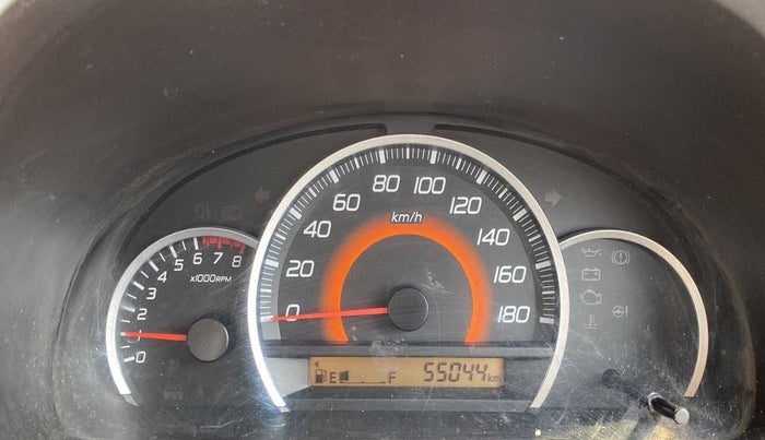 2016 Maruti Wagon R 1.0 VXI, Petrol, Manual, 55,033 km, Odometer Image