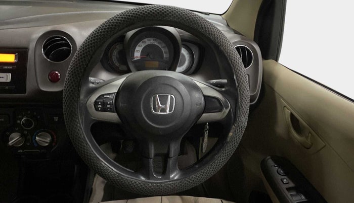 2014 Honda Brio S MT, Petrol, Manual, 63,894 km, Steering Wheel Close Up