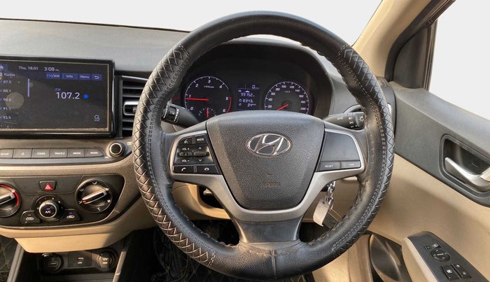 2020 Hyundai Verna S PLUS 1.5 CRDI, Diesel, Manual, 47,740 km, Steering Wheel Close Up