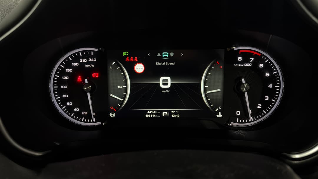 2021 MG HS Core, Automatic, 106114 km, Odometer View
